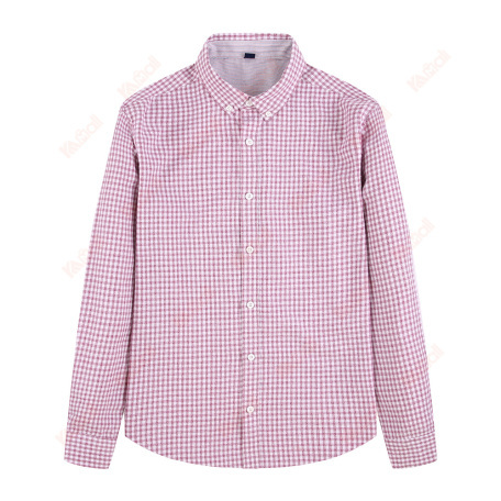 pink plaid dress shirts